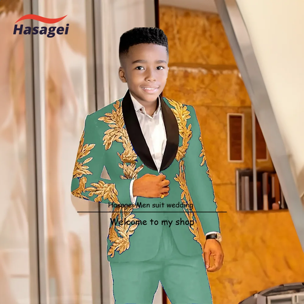 slim fit dress slacks White and Gold Suit - White Gold Tuxedo main image 1