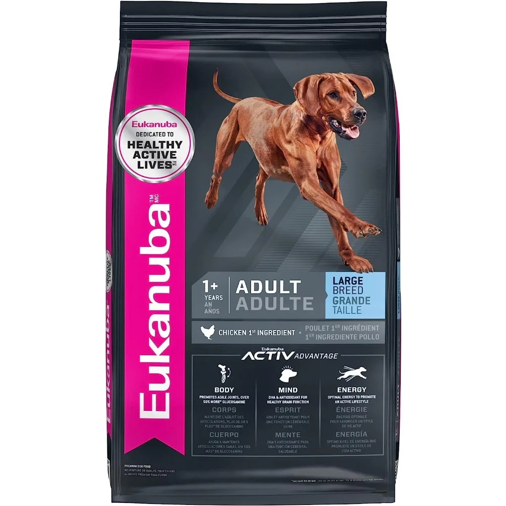 

Adult Large Breed Dry Dog Food, 30 lb