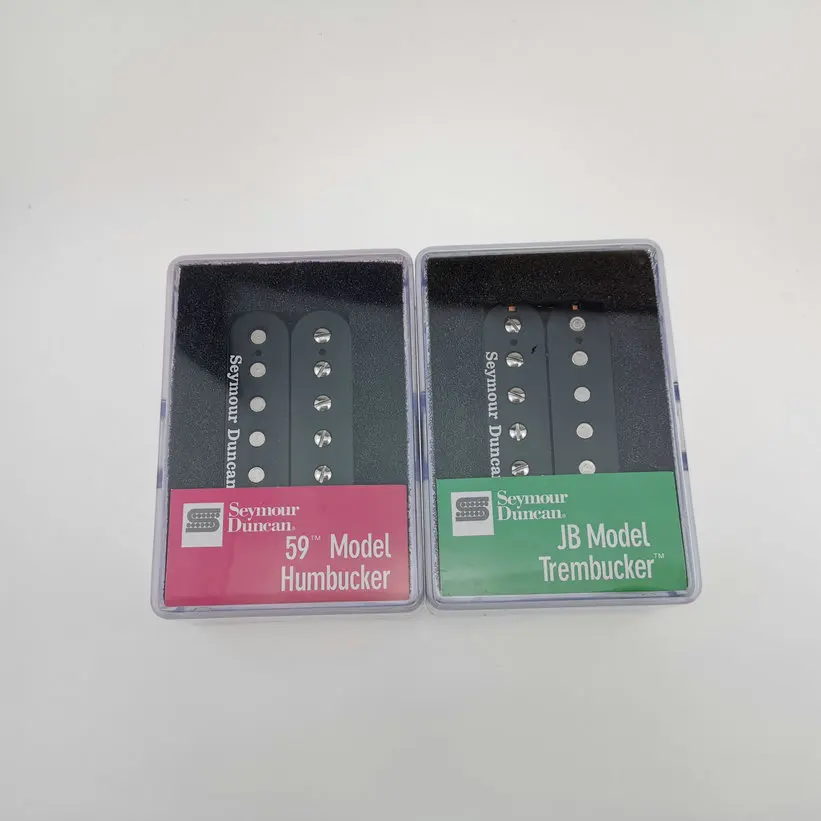 

Guitar Pickups Humbucker Pickups Alnico SH1n 59 And SH-4 JB Pickup 4C Black Electric Guitar Pickups