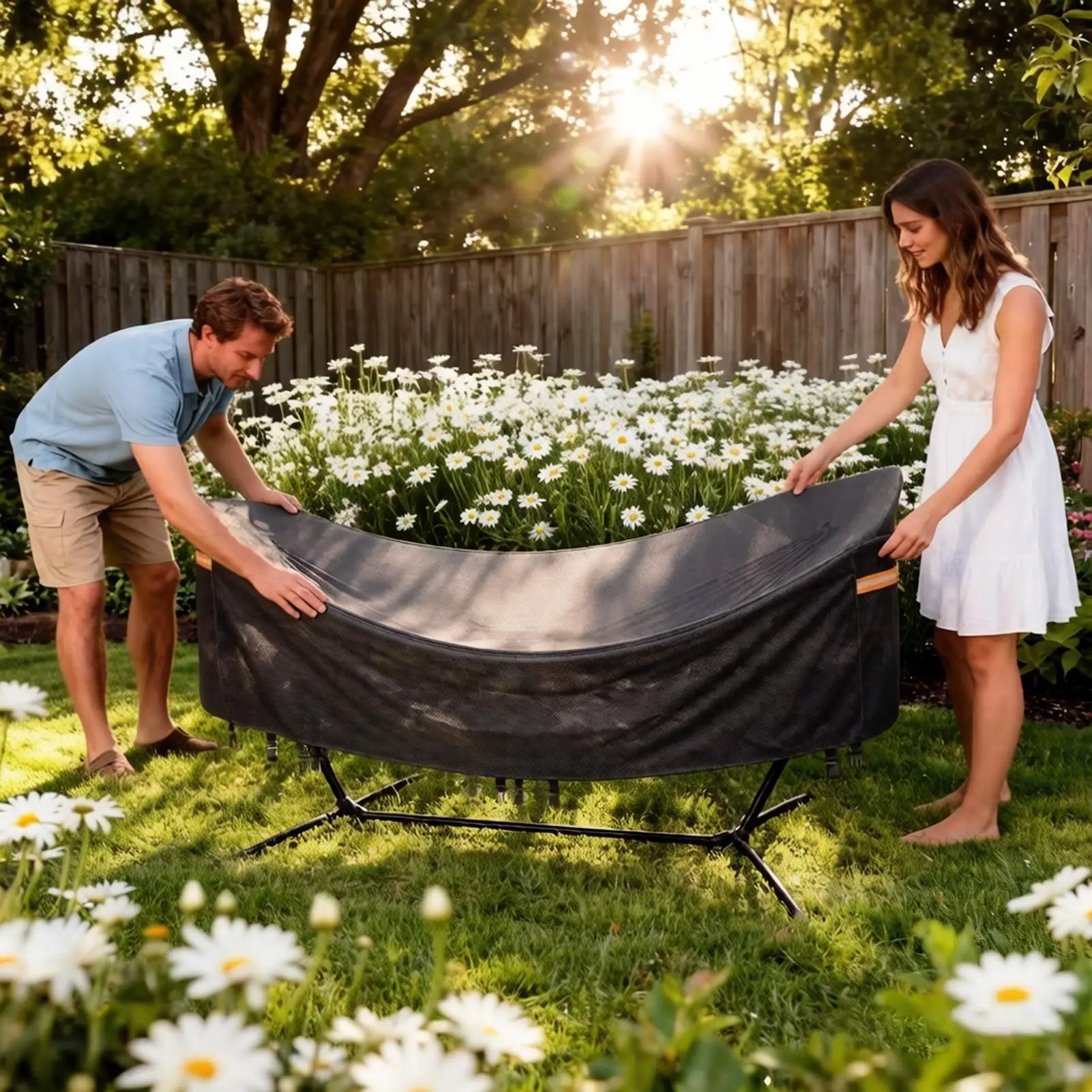 Hammock Cover Heavy Duty Windproof Protector Camping Hammock Cover For Outdoor Hiking Biking Cycling Mountain Fishing Picnic