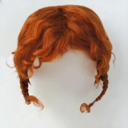 Fjusuns  JD644 9-10inch 10-11inch Messy Baby Curly Mini Twintail Mohair BJD Wigs QBaby Pullip Blythes& 18