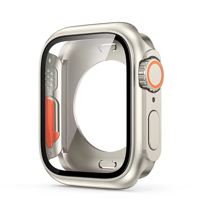 Screen Protector Cover for Apple Watch 44mm 45mm 40mm 41mm Hard PC Front Rear Bumper Case for iwatch 9 8 7 6 5 4 Change To Ultra - Image 12