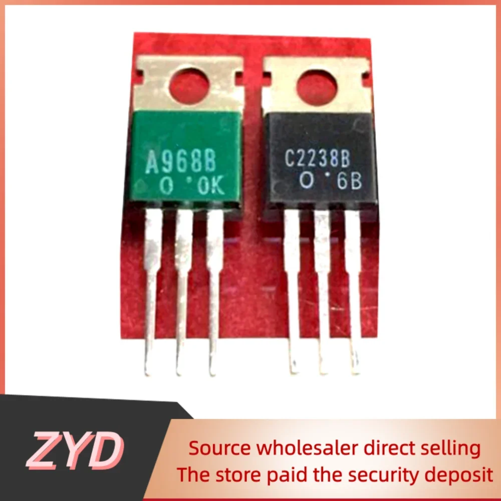 ZYD 10Pcs=5pair/Lot Original 2SA968B/2SC2238B/A968/C2238 TO-220 Audio Tube