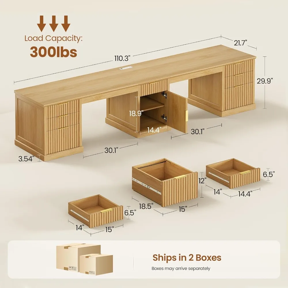 office deskFluted 110.3
