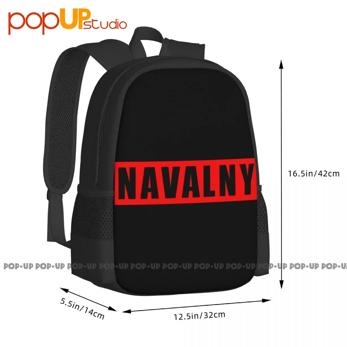 Sac à Dos de Grande Capacité, Cartable Pliable, Support Getting ei Navalny Solidarity Protest, Anti Poutine