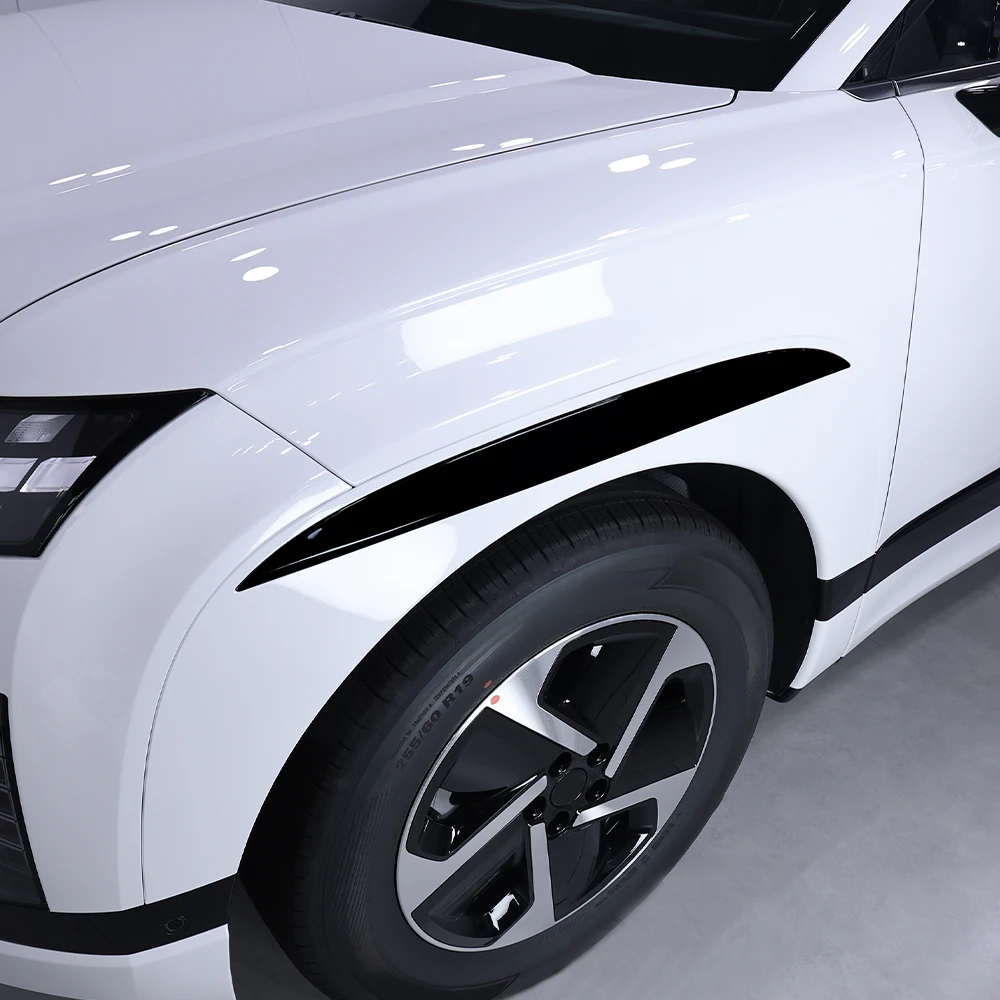 

Аксессуары для Hyundai IONIQ 9, черные расширители крыльев, АБС-пластик, чехлы на колесные арки, брызговики, Стайлинг Monldings с левым рулем/правым рулем