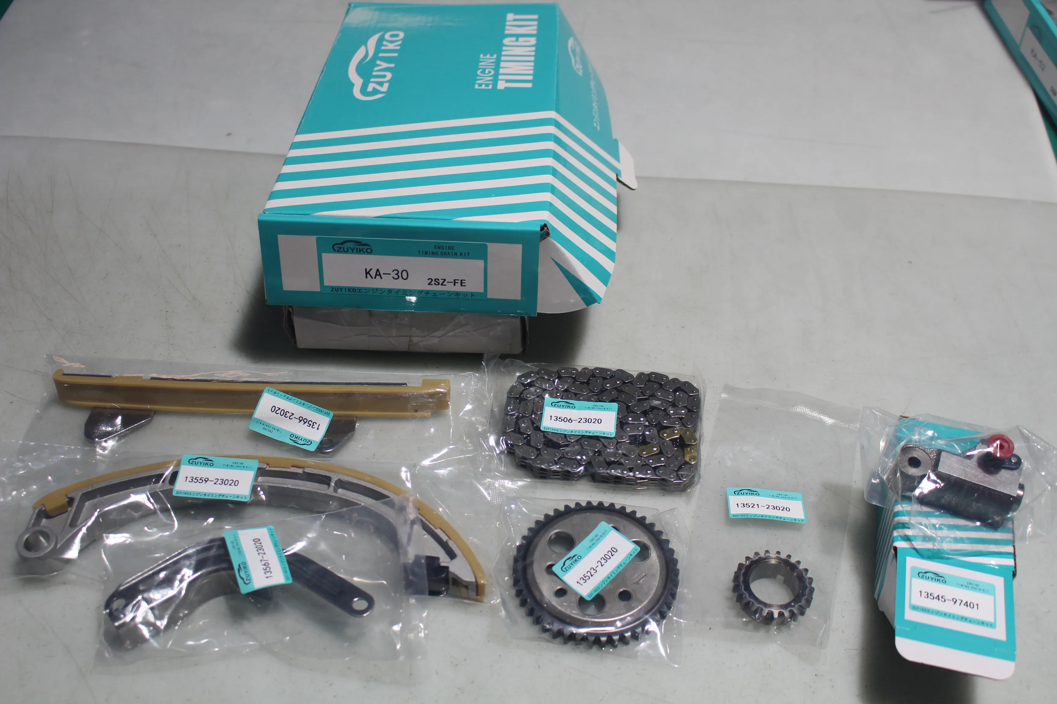 

Комплект цепи ГРМ 2SZ для Toyota 2SZ-FE OLD 2002-2007, комплекты ГРМ двигателя KA-30