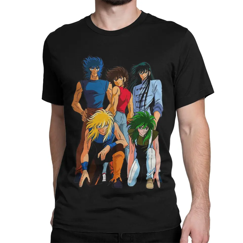 Knights Of The Zodiac Japanese Anime T-Shirt Men Women Saints