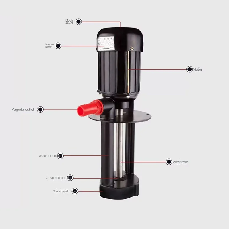 Efficient Machine Tool Grinder Pump Coolant Pump Circulating Oil Pump Circulating Electric Pump