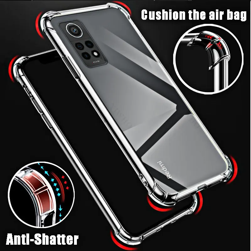 Soft Silicone Shockproof Case for Xiaomi Redmi Note 12 Pro 4G HD Transparent for Redmi Note12 Pro 4g 6.67\