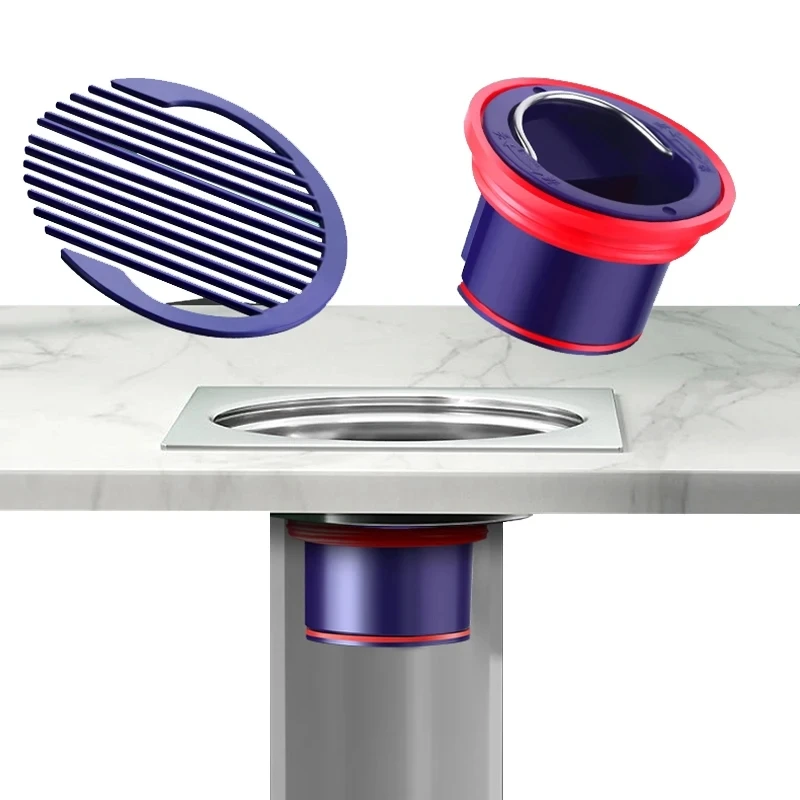 

Universal Bathroom Floor Drain Core Sink Shower Water Trap Filter Siphon Deodorant Device - Drainage Plug for Bathroom Room