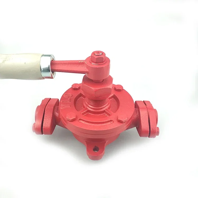 2026 YL-0 1/2 Inch Hand Rotary Wing Pump Cast Iron Semi Rotary Pump