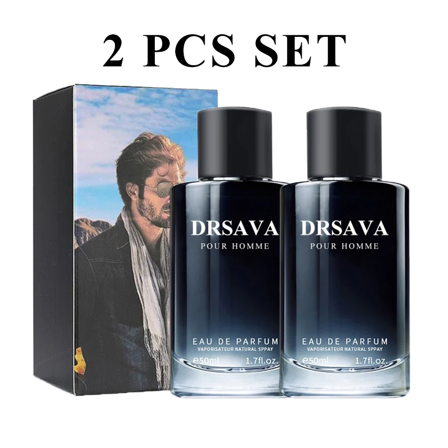 50ML 1.7FL.OZ DRSAVA Fougere Perfume para Hombre, fragancia de cedro de lavanda Feronomas, Perfume de agua de Parfum de larga duración para Hombre