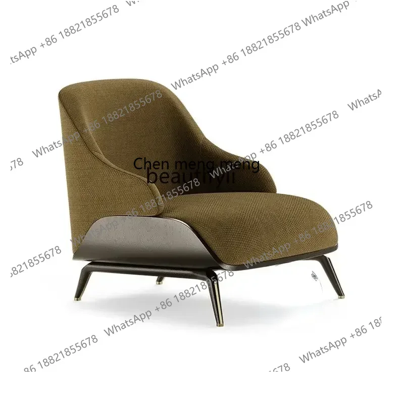 cn8350 LHY zq Light Luxury Couch Nordic Hotel Leisure Chair Sales Office Conference Chair Italian Minimalist Office Furniture