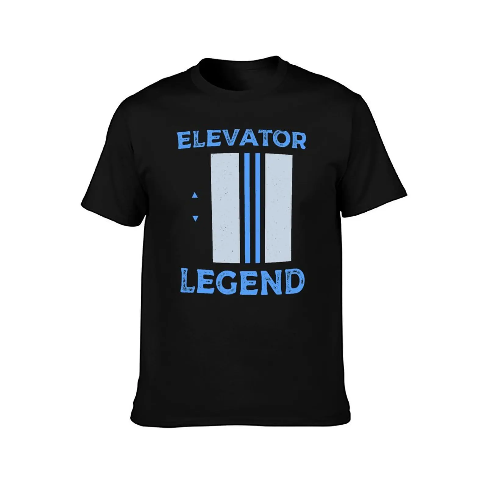 Funny Elevator T-Shirt Casual Breathable Short Sleeve Top T-Shirt