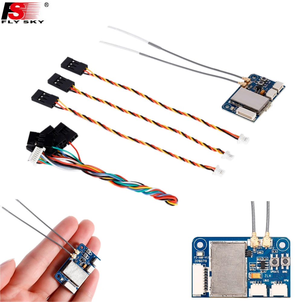 Flysky FS-GR3E FS-A3 FS-A6 FS-R6B FS-X6B FS-iA6 FS-iA6B FS-BS6 FS-A8S FS-R9B FS-iA10 FS-iA10B Rc Receiver for  Transmitter