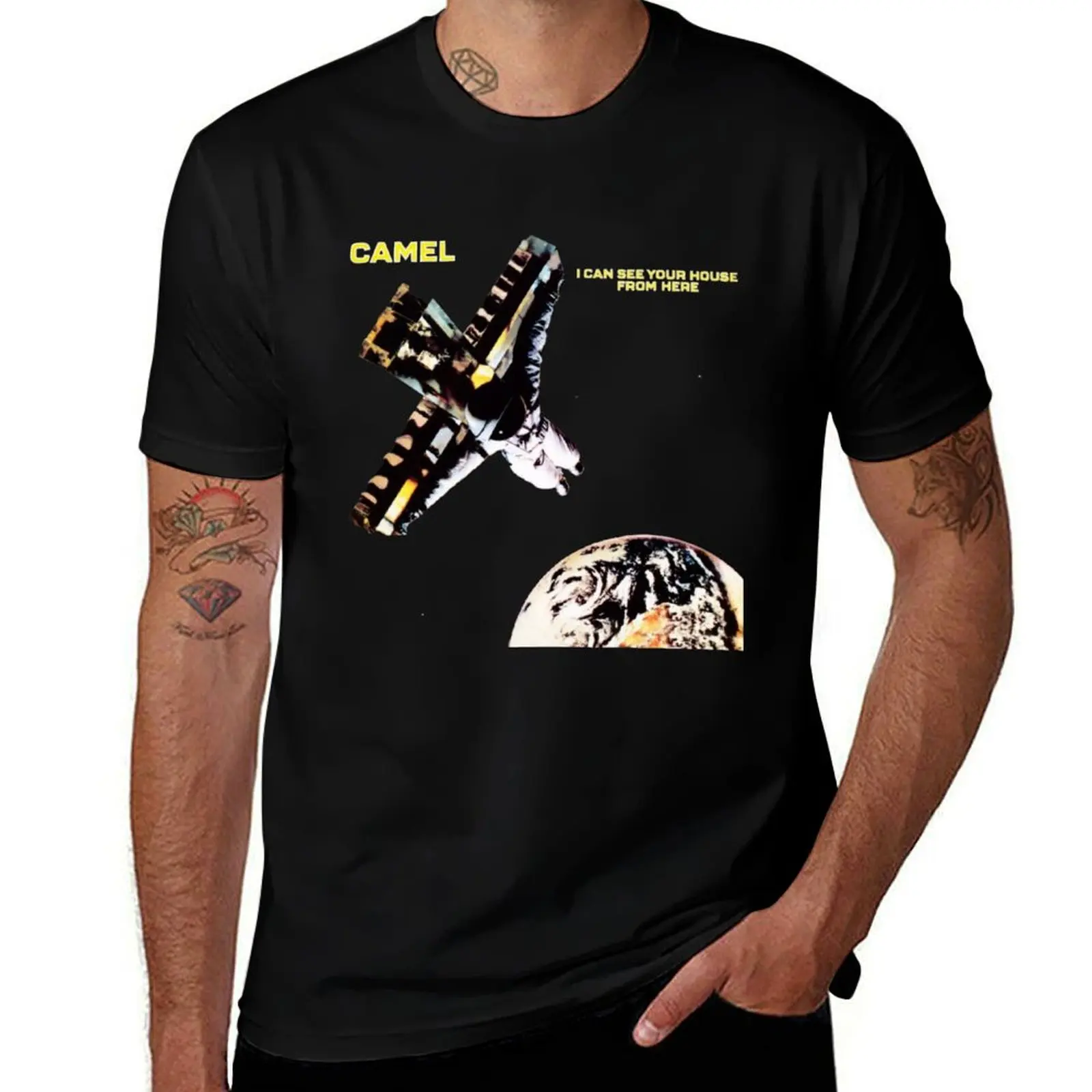 Camel - I Can See Your House From Here T-Shirt Sports Basic Short Sleeve T-Shirt