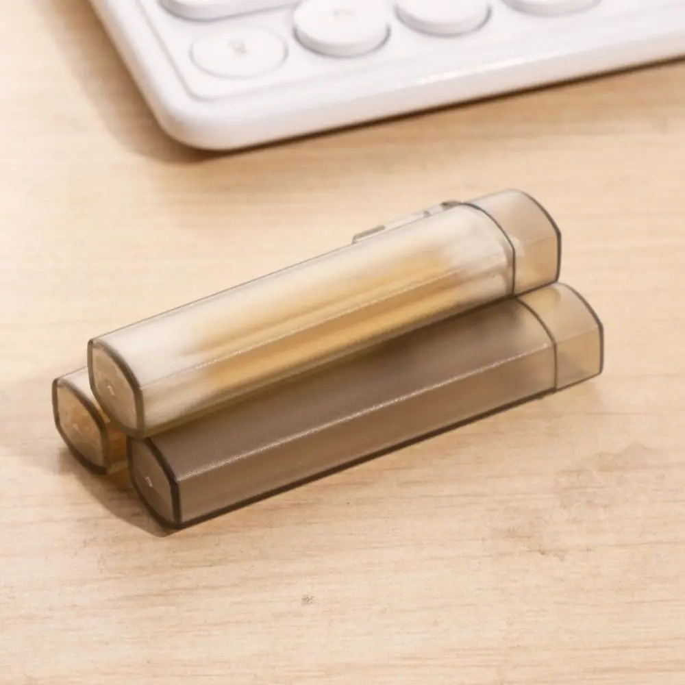 Creative Mini Toothpick Box Transparent Classification Cotton Swab Container Storage Box Household Travel