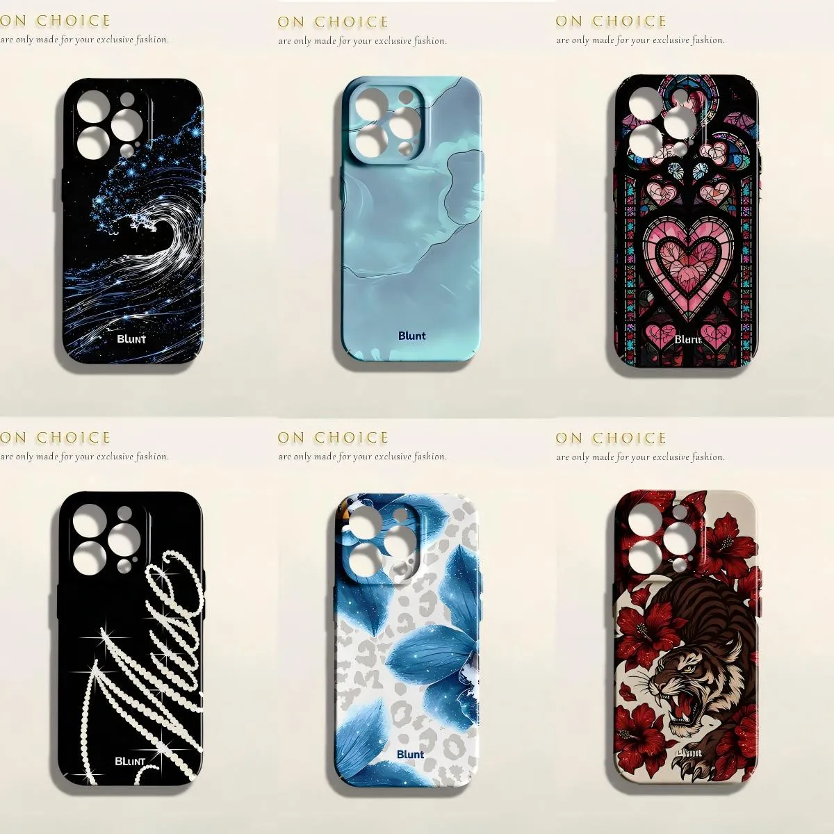 HOT Phone Case for Samsung Galaxy S20 S21 S22 S23 S24 S25 S26 FE Plus Note20 Ultra 4G 5G Glossy Film Hard PC Floral Tiger