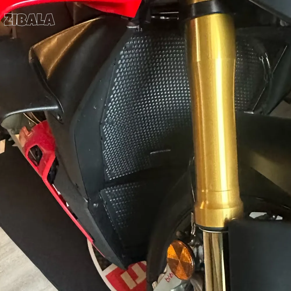 Motorcycle Radiator Grille Grill Guard Protector Cover Protection Set For Ducati Panigale V4 S/V4R 2025-2027  Radiator Guard