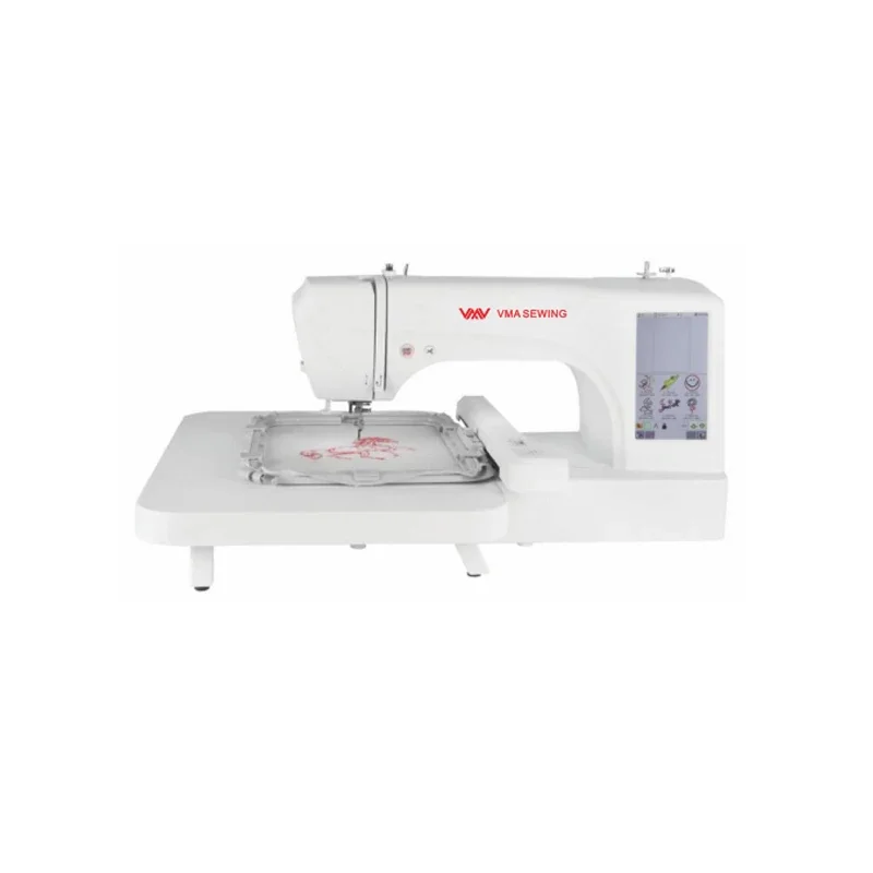 

VMA V-ES6 Large Area Computerized Embroidery Machine 860rpm Sewing Domestic Machine For Shoes And Bags