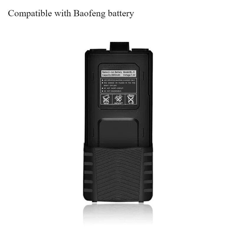 Kompatybilny z akumulatorem do radiotelefonu BaoFeng UV-5R Plus 7.4V 3800mAh, akumulator UV5RA, akcesoria radiowe UV5RE — zdjęcie produktu 2