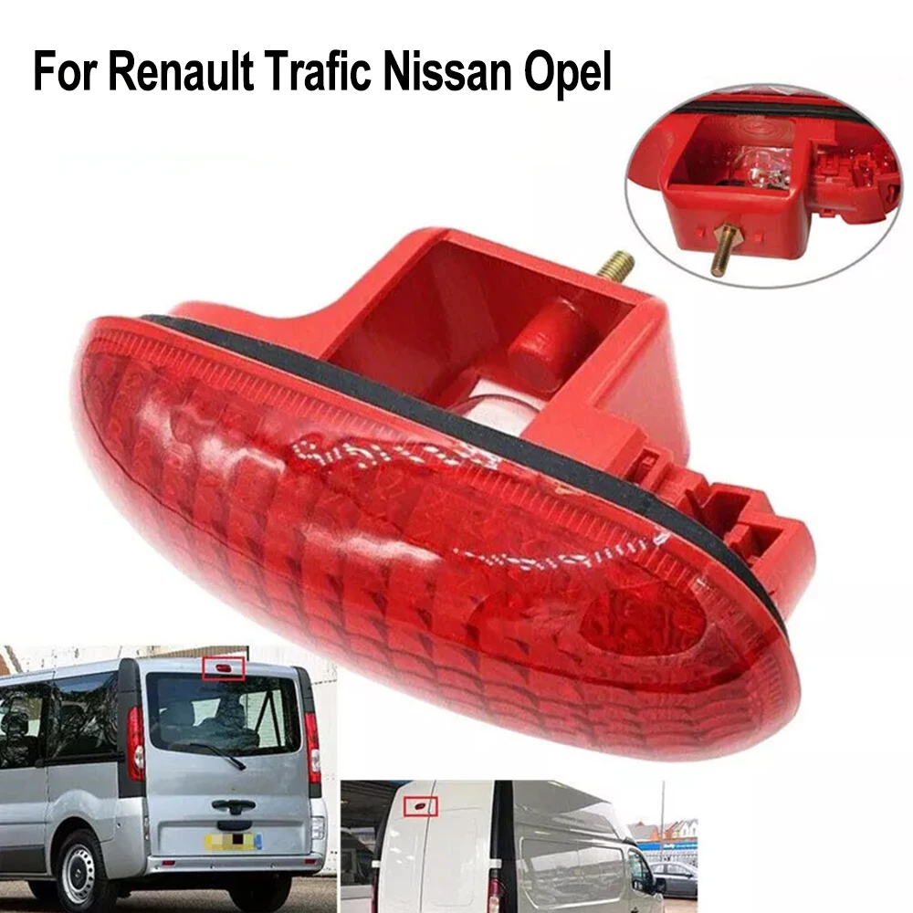 

3rd Brake Stop Light with Bulb High Level For Renault Trafic Nissan Interstar Primastar Opel Movano Vivaro 8200209522 8200040732