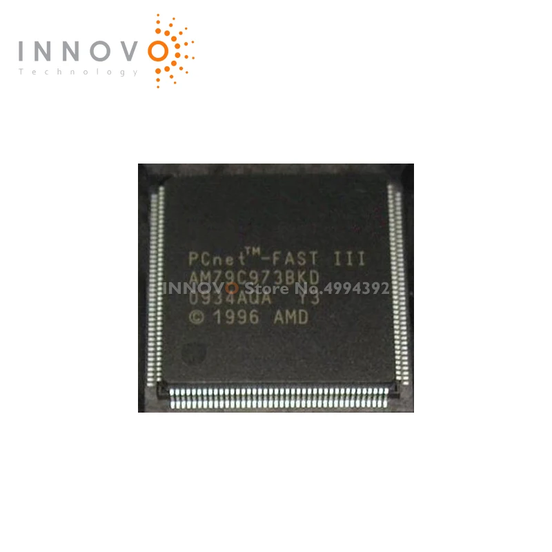 

INNOVO 2pcs/lot AM79C973BKDW AM79C973BKD AM79C973 QFP-160 Free shipping New original