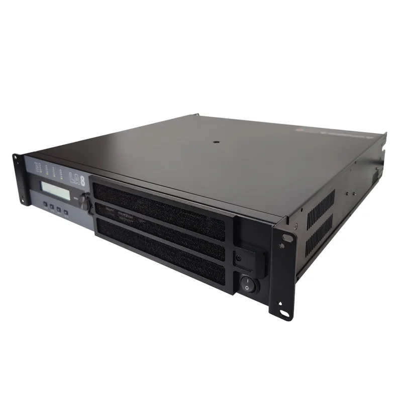 La8 sinbosen 4 canais 2u dsp amplificador de potência 2200w classe td terno linha profissional orador disposição