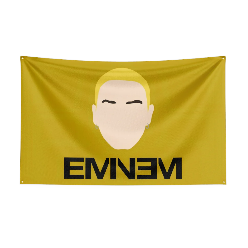 3x5 Ft Rapper Eminems Flag Polyester Digital Printing Banner for Bedroom Wall Art Out Door Tapestry Decoration