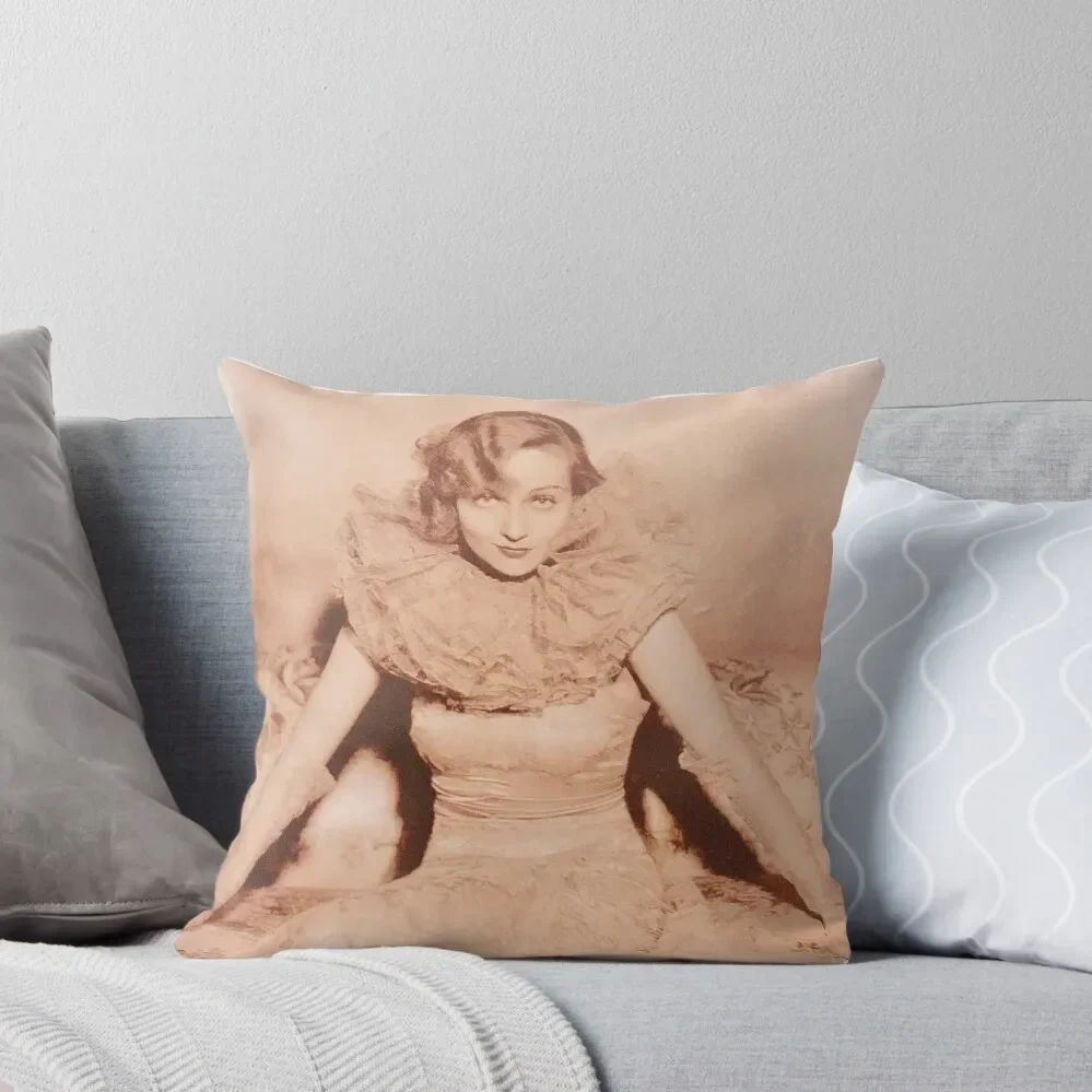 Carole Lombard in the thirties Throw Pillow Decorative Cover For Living Room luxury throw pillow covers pillow