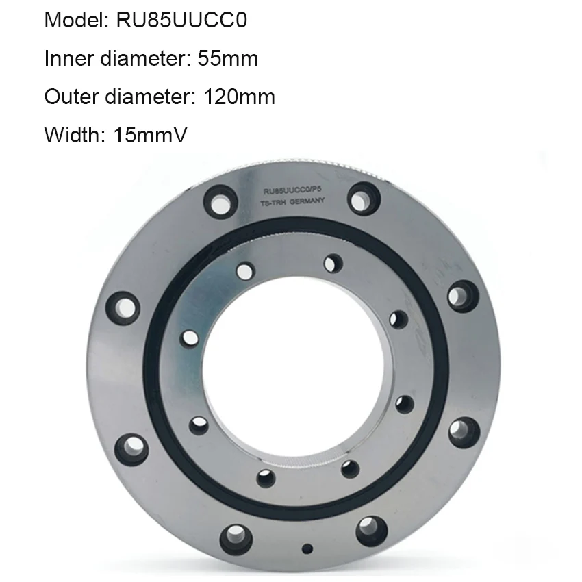 Precision Cross Roller Bearings Crossed Roller Bearing Rotational Accuracy RU85UUCC0/P5 Crossed-bearing Robot Joint Bearing