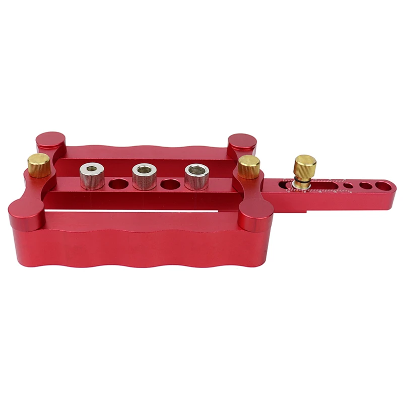 Woodworking Punching Positioner Vertical 3-in-1 Straight Hole Opener Round Doon/Wooden Pin/Stick Puzzle Tool