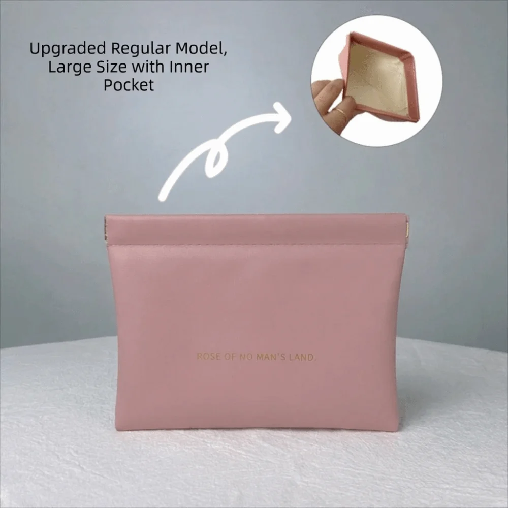 

Fashion With Inner Bag Lipstick Makeup Bag Portable Simple Cosmetic Organizer Pouch Mini Travel Key Small Bags for Women Girls