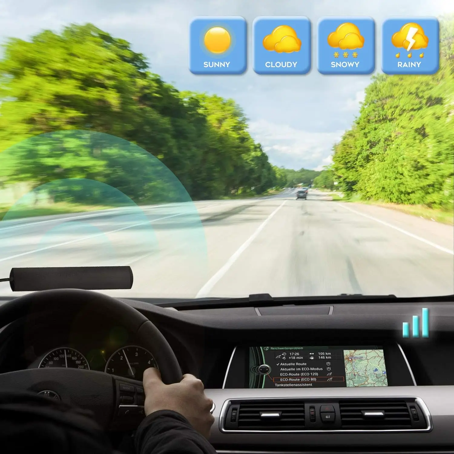 DAB Универсальная радиоантенна Автомобильная стерео AM FM Скрытая лобовое стекло Клейкое крепление Патч-антенна для автомобиля Грузовик SUV Автомобильная стереосистема