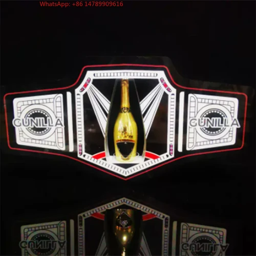 Expositor De Licores Led Personalizado De Primera Calidad,
