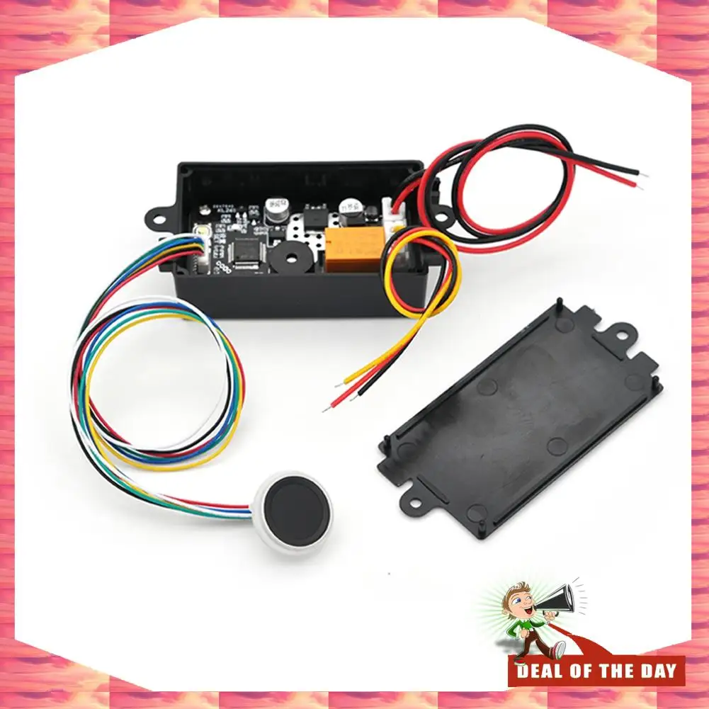 

24-Hour Delivery KL261 R558 DC5.5-15V Realy Output Low Power Consumption Fingerprint Access Control Board With Self-Locking Mode