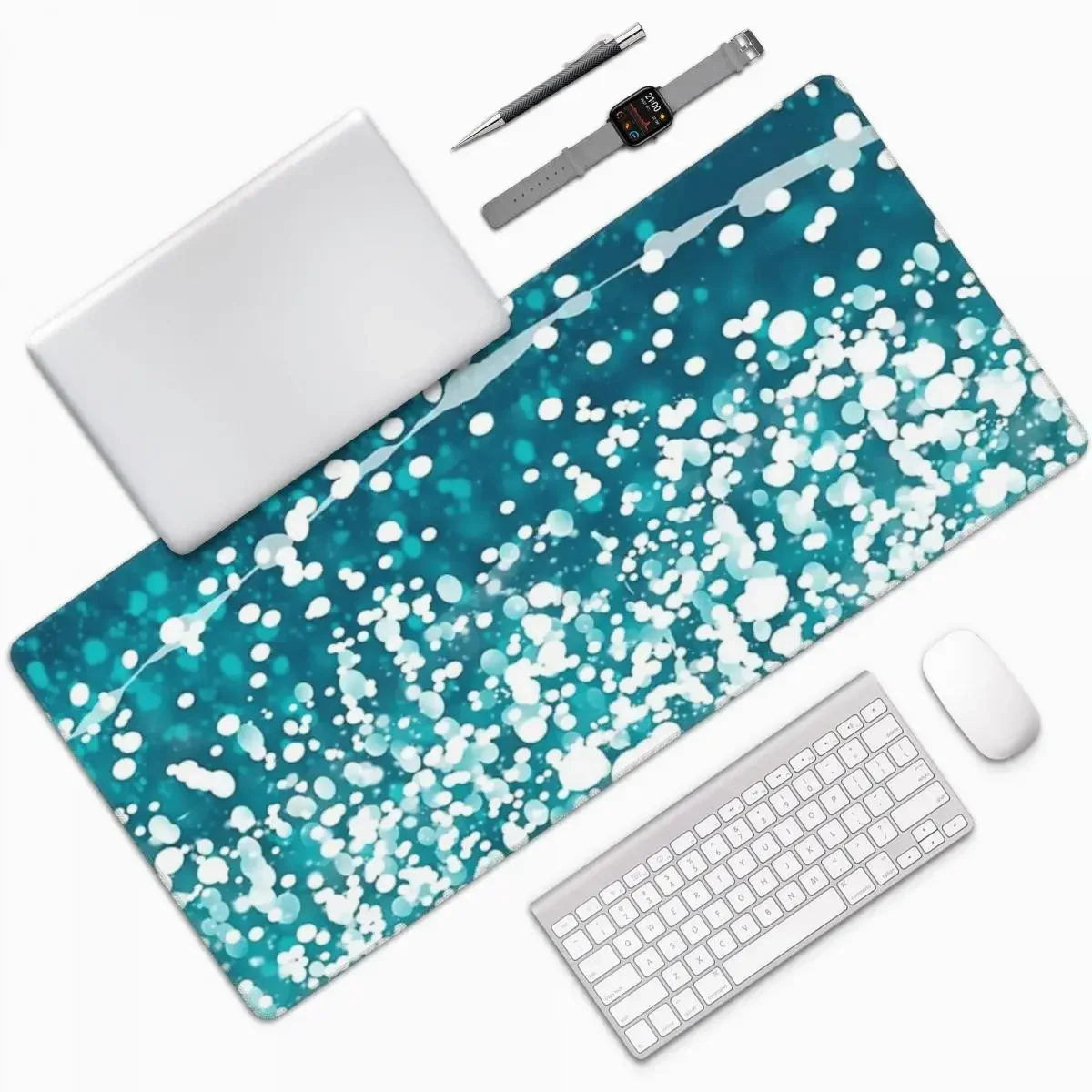 

Большой коврик для мыши с рисунком китовой акулы, компьютерная клавиатура, коврик для мыши, игровой коврик для ноутбука, офисные аксессуары, настольные коврики