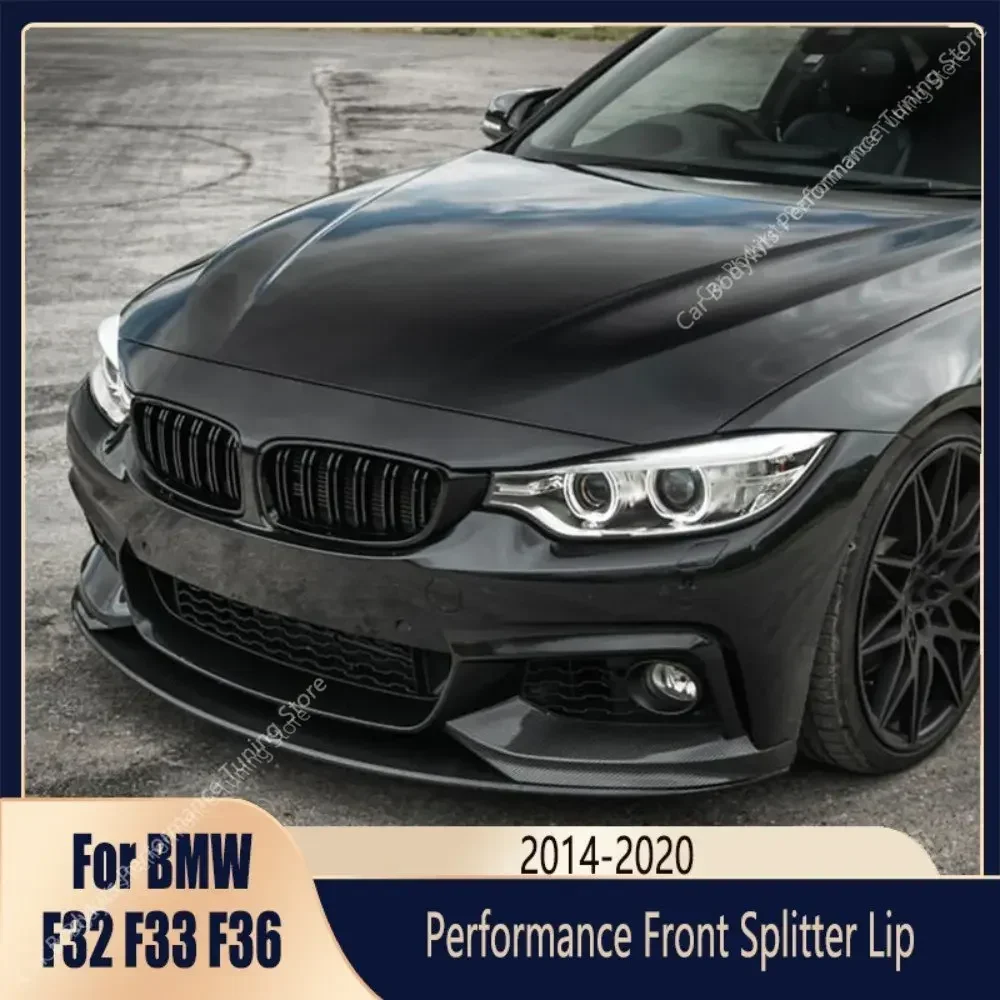 

Губа Performance Style для Bmw F32 F33 F36, передний бампер, спойлер, сплиттер 4 серии 420i 420d 425d 435i 440i 2013-2020, тюнинг