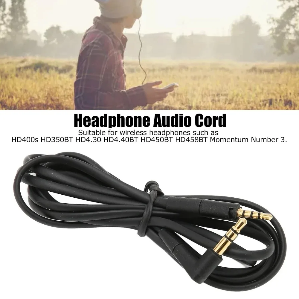 OFC استبدال كابل تمديد الحبل ل Sennheiser HD 4.30 4.30i 4.30g 4.40BT 4.50BTNC 400S 450BT 458BT سماعات