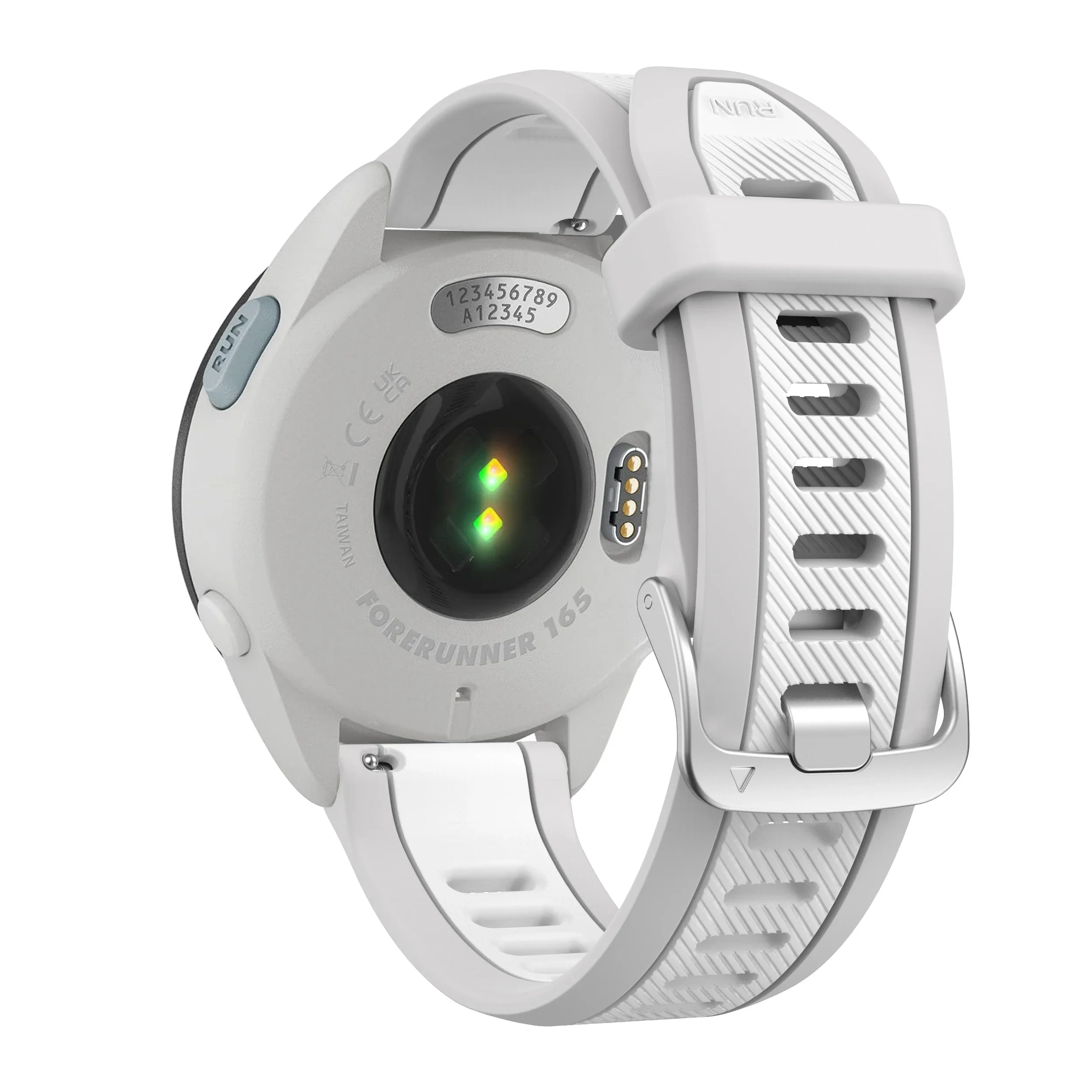 Cinturino sportivo bicolore da 20mm a sgancio rapido per Garmin Forerunner 165 Music 245 55/Vivoactive 5/Venu 2 Plus cinturino in Silicone Sq