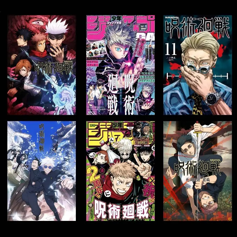 Anime J-Jujutsu Kaisen Poster Picture Canvas Painting Wall Art Home Decoration Print For Living Room Decor