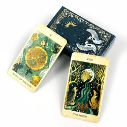 Tarot Deck 78 Cards For Cosmic Insight and Divination Edition Board Playing Game,  Ideal For Meditation & Spiritual Practices