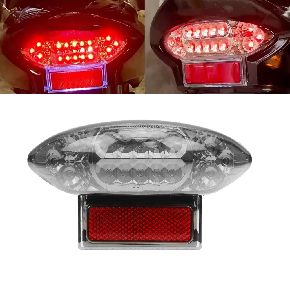 

Integrated LED Rear Tail Light Brake Turn Signals Fit For Suzuki Hayabusa GSX1300R GSXR1300 1999-2007 2001 2002 2003 2004 05 06