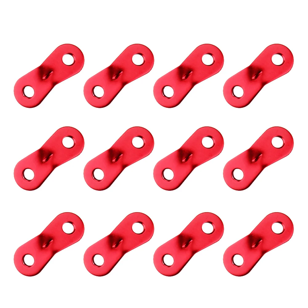 30 Pcs Tent Rope Adjustment Piece Cord Adjuster For Tent Wind Buckle Supplies Fastener Aluminum Alloy