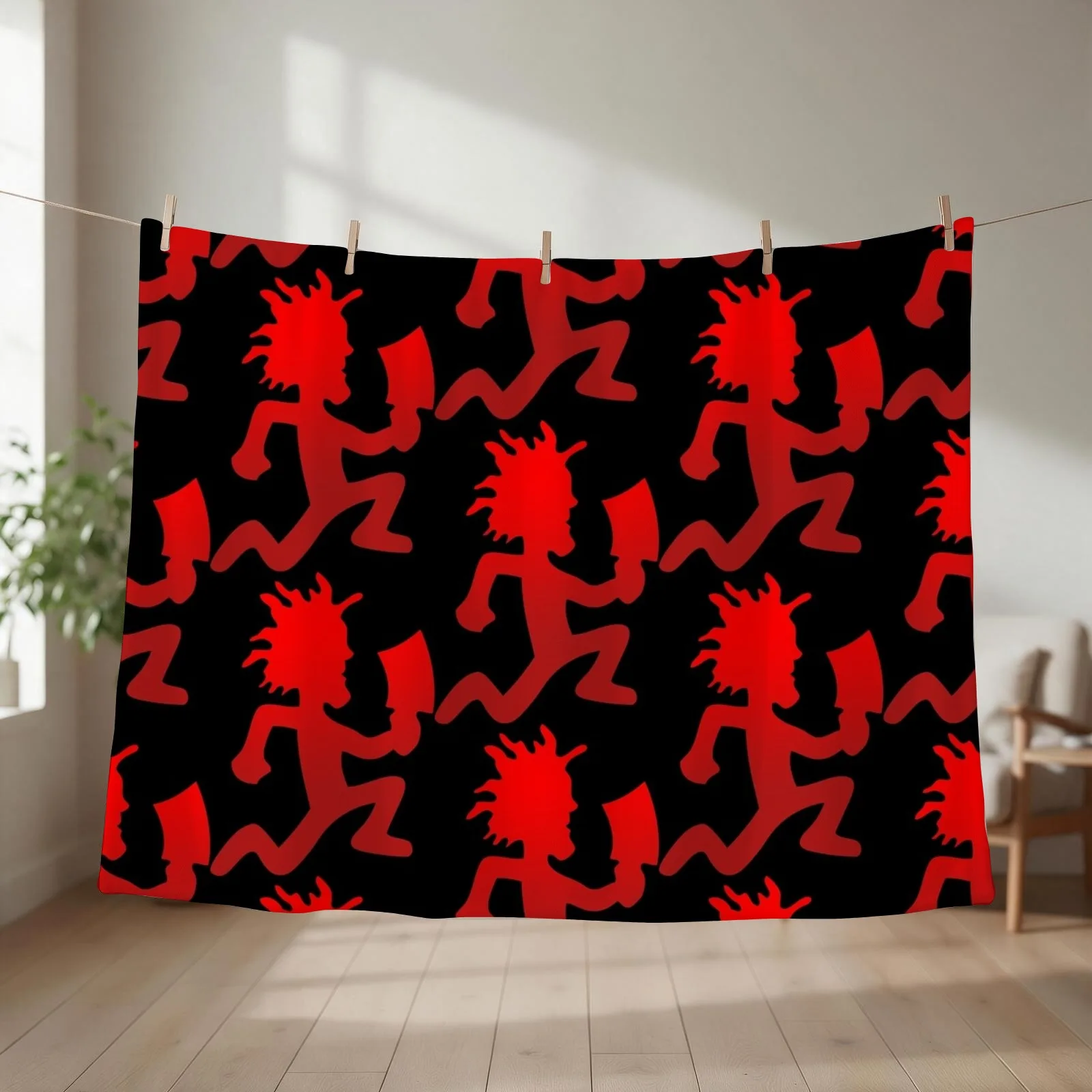 Hatchet man Throw Blanket couch cozy soft plush fuzzy picnic outdoor blanket