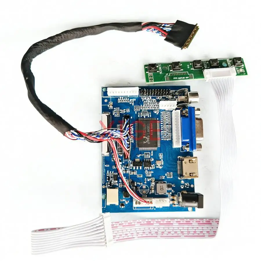 

For LP156WH2 LP156WH4 LP156WH8 LP156WH3 Controller Drive Board Kit AV+HDMI+VGA Laptop Monitor Panel 1366x768 1366*768 LVDS 40Pin