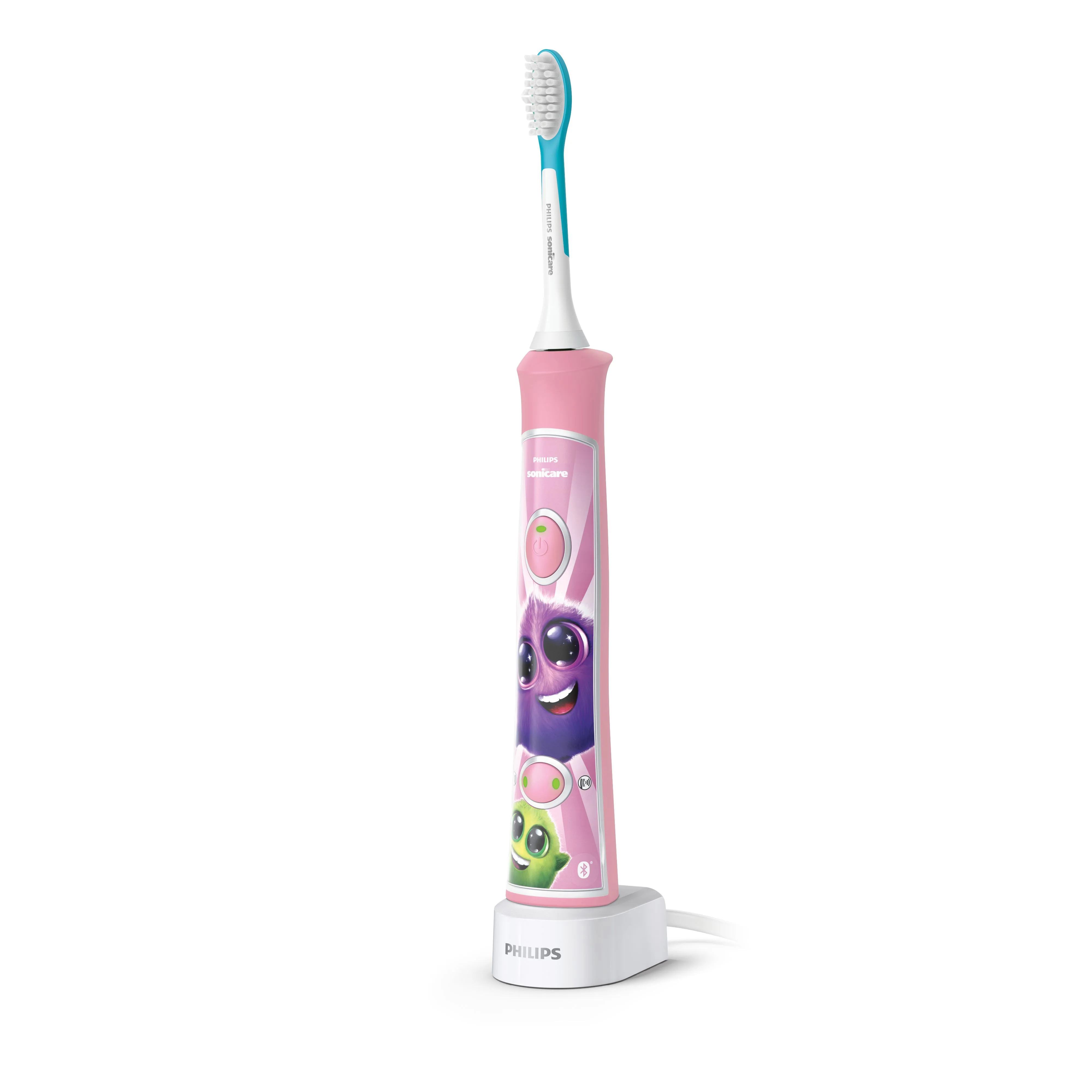 Philips Sonicare for Kids HX6352 Electric Toothbrush Replacement Brush Head Pink