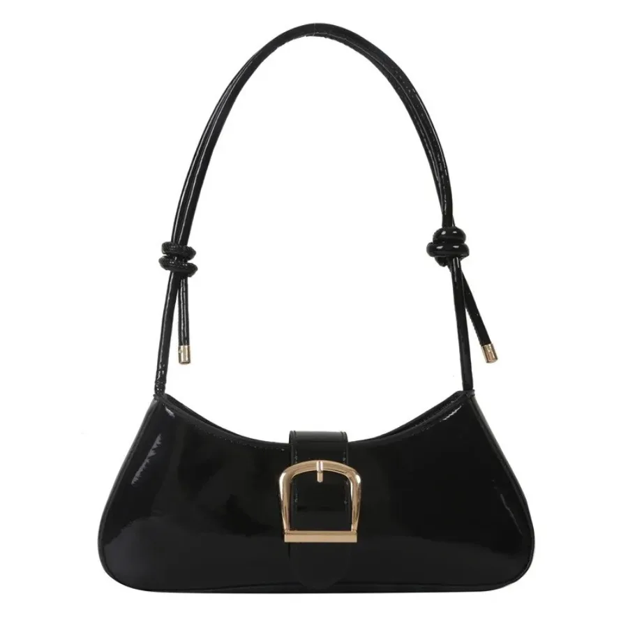 

The new fashion senior foreign gas small bag simple versatile pure color texture underarm shoulder women's bags casual trend bag
