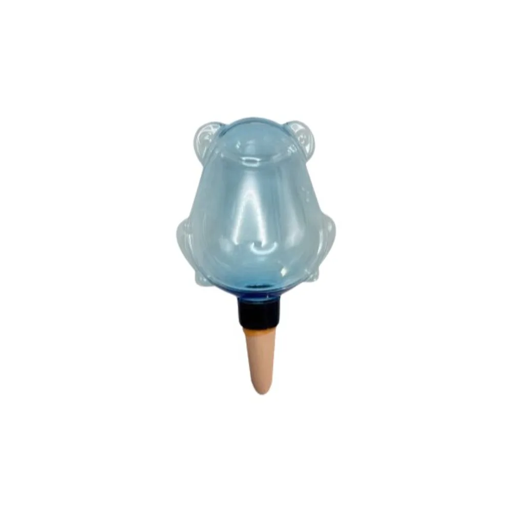 Slow Seepage Self Watering Plant Waterer Frog Shape Large Opening Plant Watering Spike Refillable Long Lasting Watering Bulb